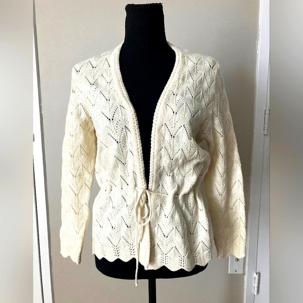 Knit cardigan